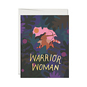 Red Cap Cards - RCC Warrior Woman, French Fold