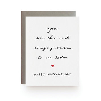 Wild Ink Press - WI Amazing Mom to Our Kids Mother's Day Card