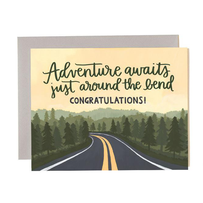 One Canoe Two Letterpress - OC Adventure Road