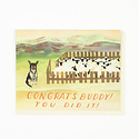 Small Adventure - SMA Sheep Dog Congrats Card