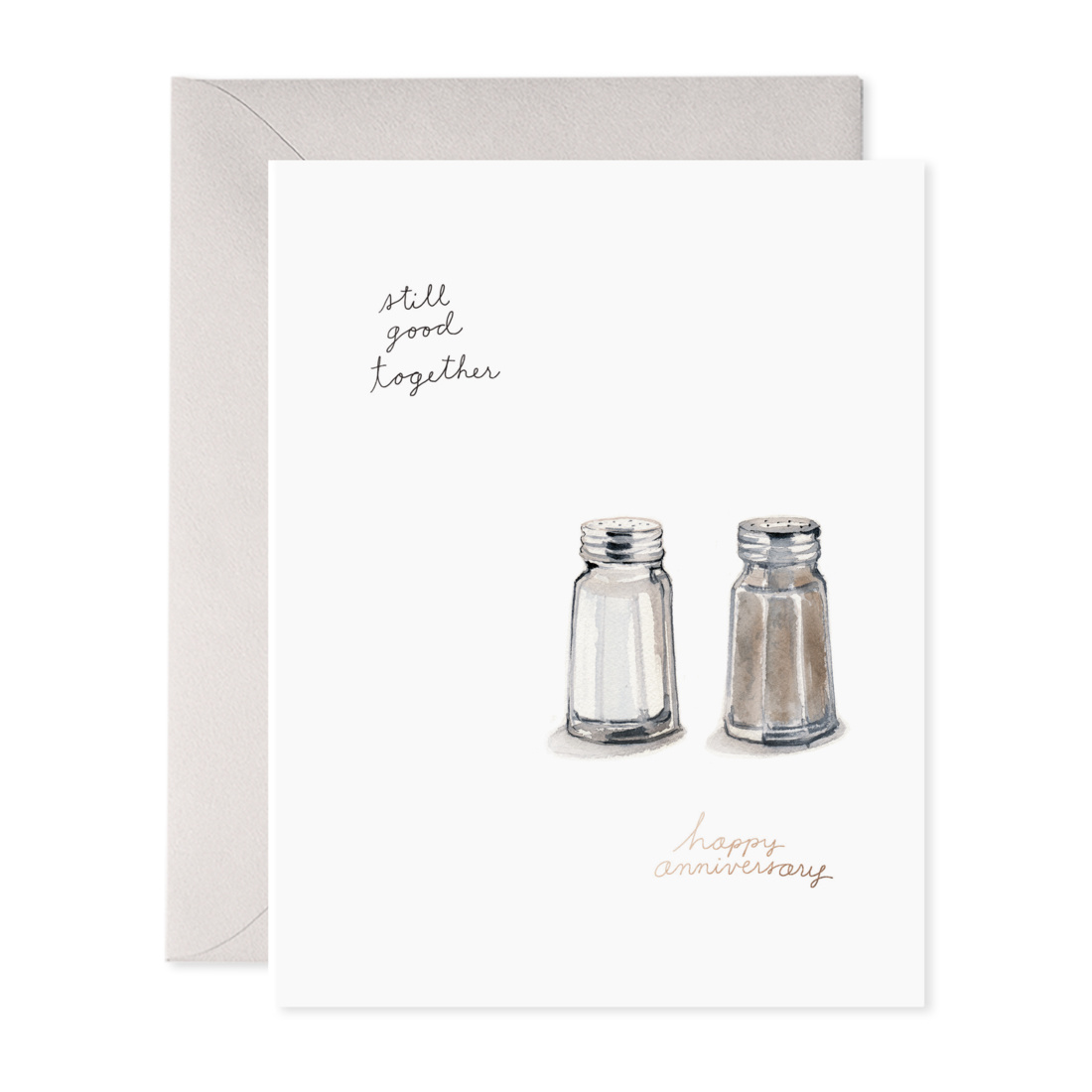 E. Frances Paper Studio - EF Salt & Pepper Anniversary Card