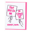 and Here We Are - AHW Stand Up Card