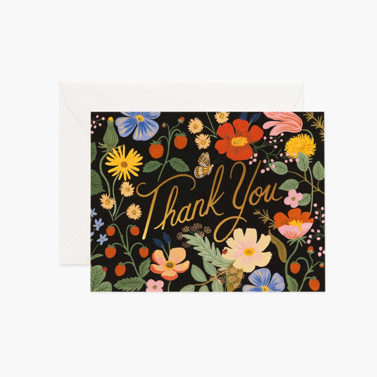 Rifle Paper Co - RP Strawberry Fields Thank You Card