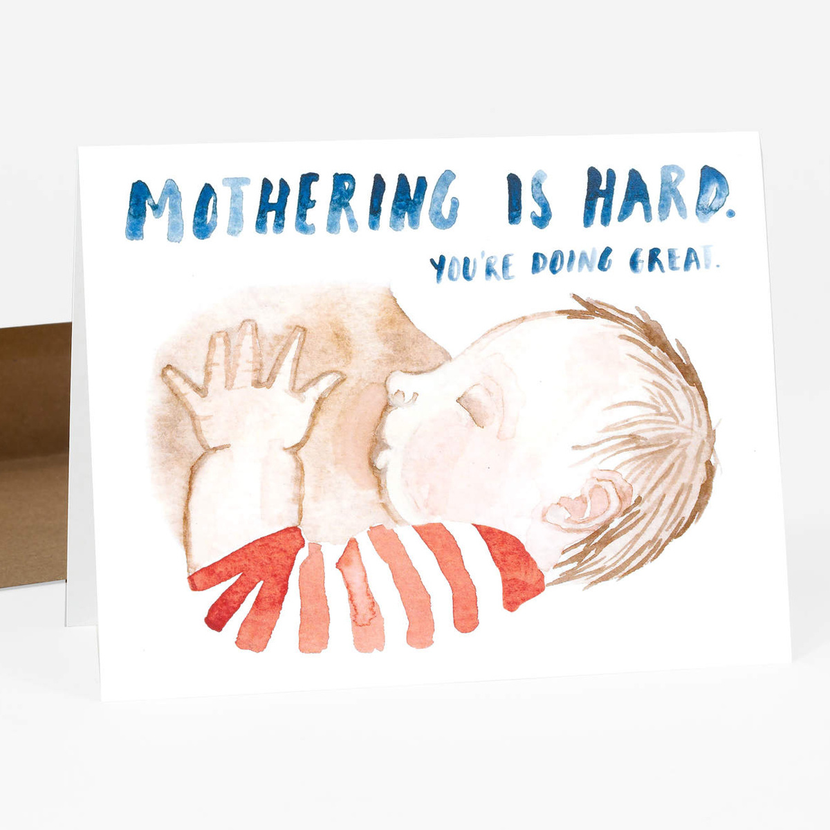 Little Truths Studio - LTS Mothering is Hard Card