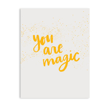 Gus and Ruby Letterpress - GR Gus & Ruby - You are magic