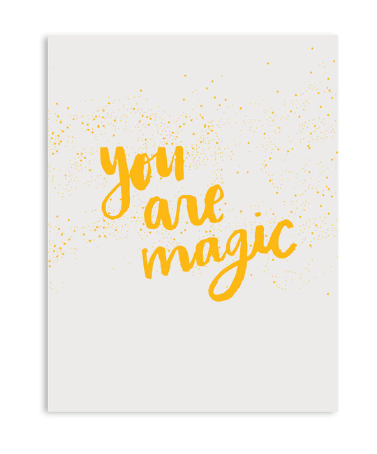 Gus and Ruby Letterpress - GR Gus & Ruby - You are magic