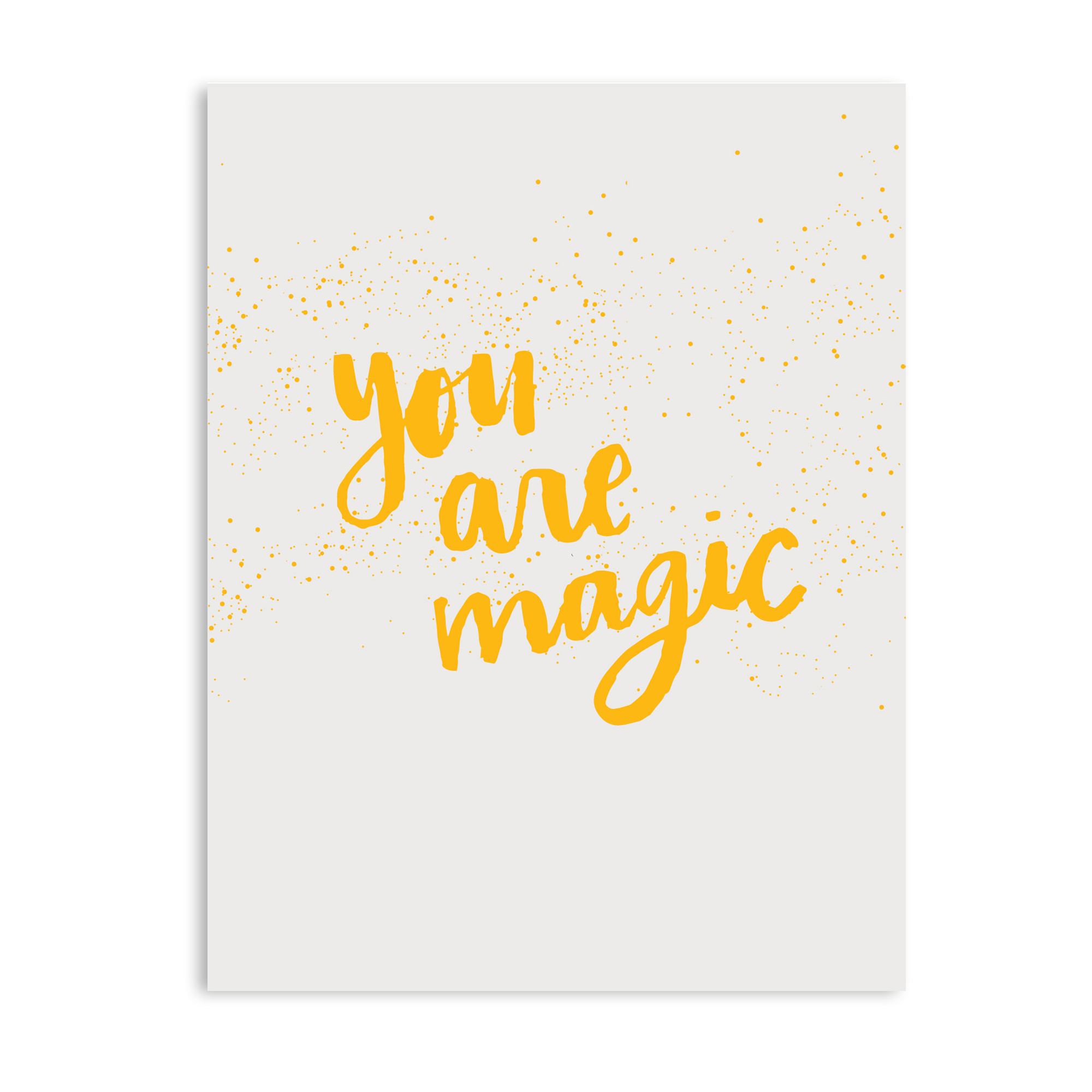 Gus and Ruby Letterpress - GR Gus & Ruby - You are magic