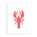 Gus and Ruby Letterpress - GR Gus & Ruby - Red Lobster