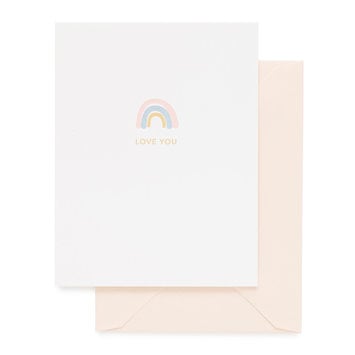 Sugar Paper - SUG Rainbow Love You Card