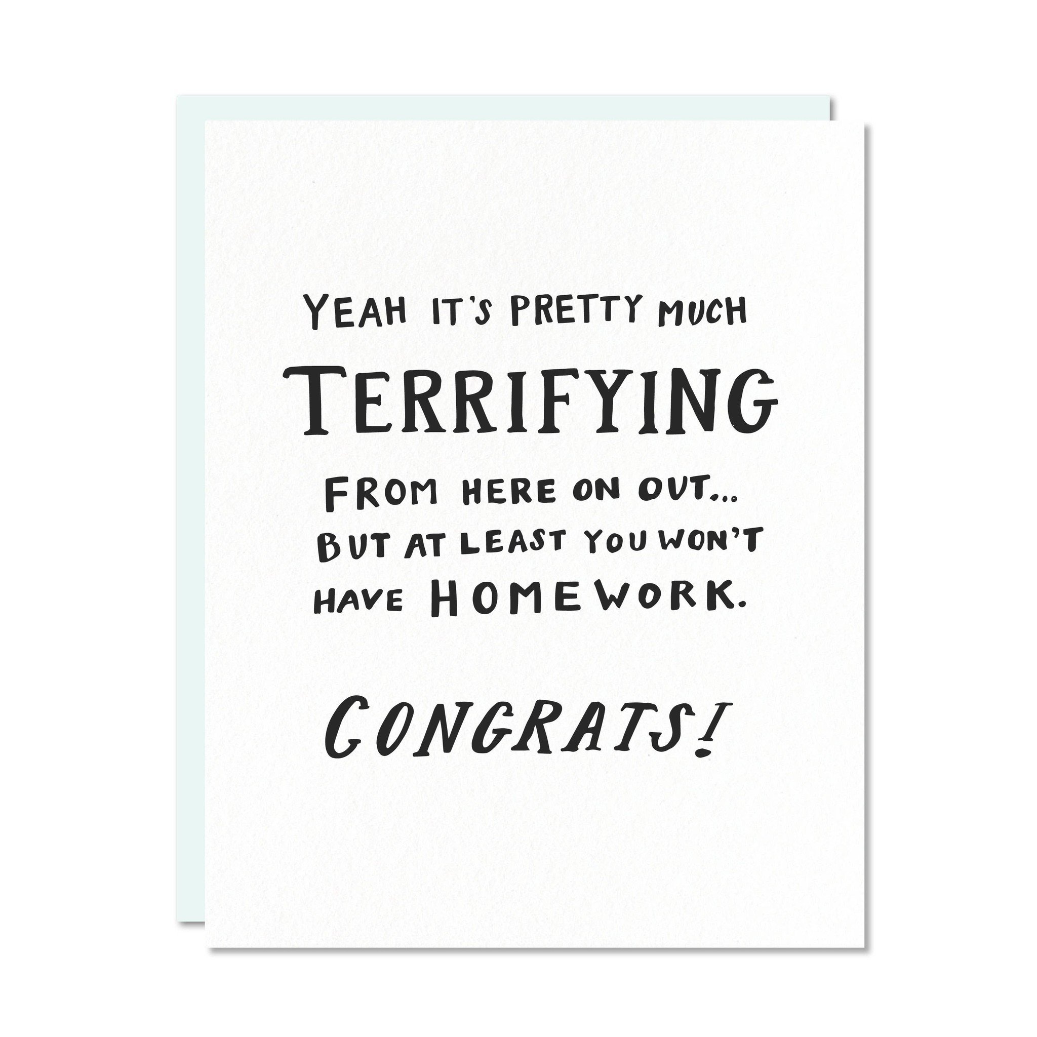 Odd Daughter Paper - OD Terrifying Card