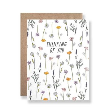 Hartland Brooklyn - HAR Thinking Of You Wildflowers Card