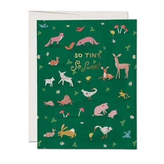 Red Cap Cards - RCC Tiny Animals Card