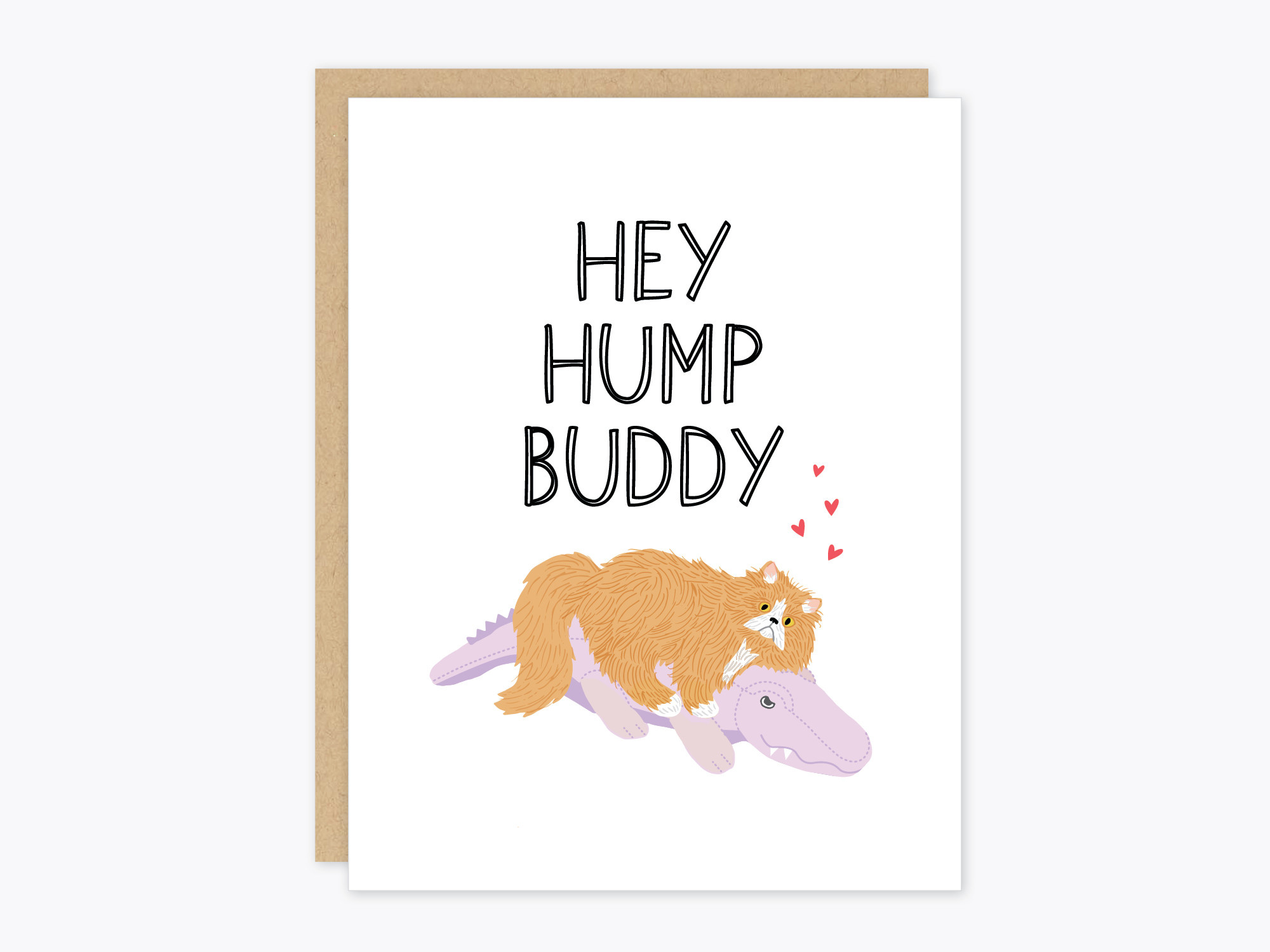 Party of One - POO Hump Buddy Card