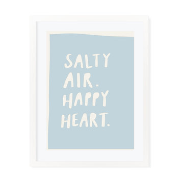 Evergreen Summer - ES Anne "Salty Air Happy Heart" Art Print 16" x 20"