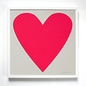 Banquet Atelier and Workshop - BAW Neon Heart Print, 50 x 50 cm