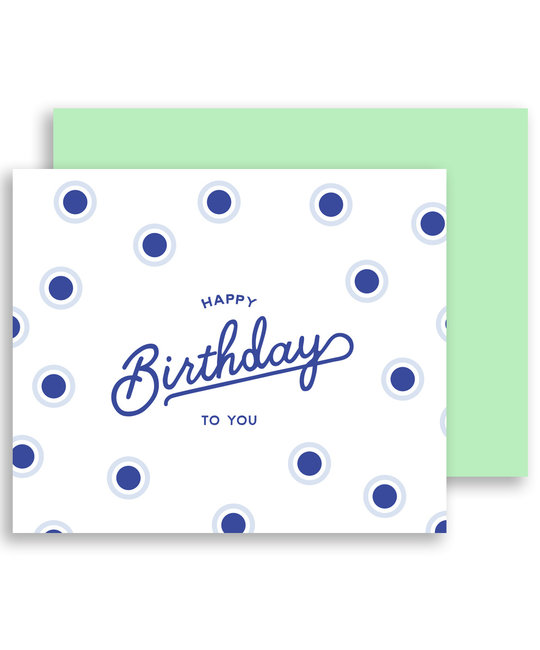 Gus and Ruby Letterpress - GR Happy Birthday to You
