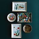 Rifle Paper Co - RP Rifle Paper Co - Menagerie Botanical Catchall Tray