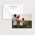 Gus and Ruby Letterpress - GR Joy Photo Custom Holiday Card