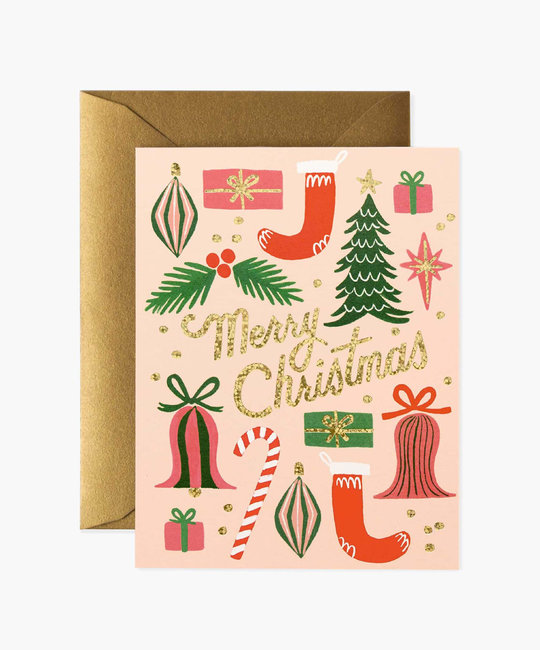 Rifle Paper Co - RP Rifle Paper - Deck The Halls Card