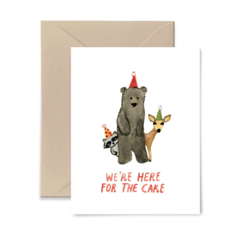 Little Truths Studio - LTS Here for the Cake Card