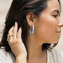 Nat + Noor - NAN Nora Hoop Earrings in