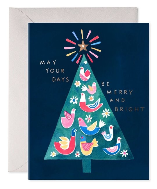 E. Frances Paper Studio - EF Merry Tree Card