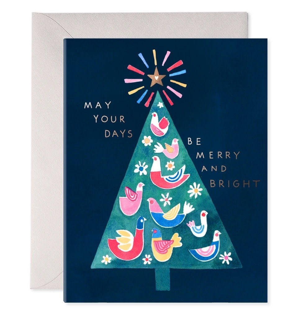 E. Frances Paper Studio - EF Merry Tree Card