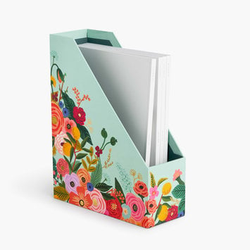 Rifle Paper Co - RP Rifle Paper Co - Garden Party Magazine Holder