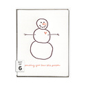 Ink Meets Paper - IMP Sending Love Snowman, Boxed Set of 6