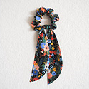 Felicity Howells - FH Rifle Paper Co Navy Garden Party Hair Scrunchie
