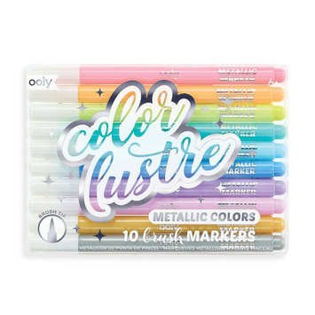 OOLY - OO Color Lustre Metallic Brush Markers