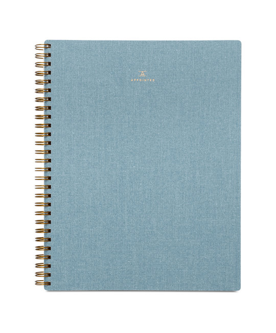 Appointed - APP Appointed - Chambray Blue Notebook,