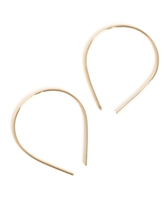 Favor Jewelry - FJ Mini Gold Slip Hoop Earrings