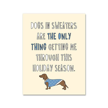 Near Modern Disaster - NMD Dogs In Sweaters, Set of 8