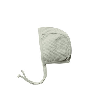 Quincy Mae - QM Quincy Mae - Pointelle Baby Bonnet in Sage
