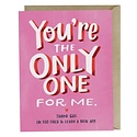 Em + Friends - EMM The Only One For Me Love Card