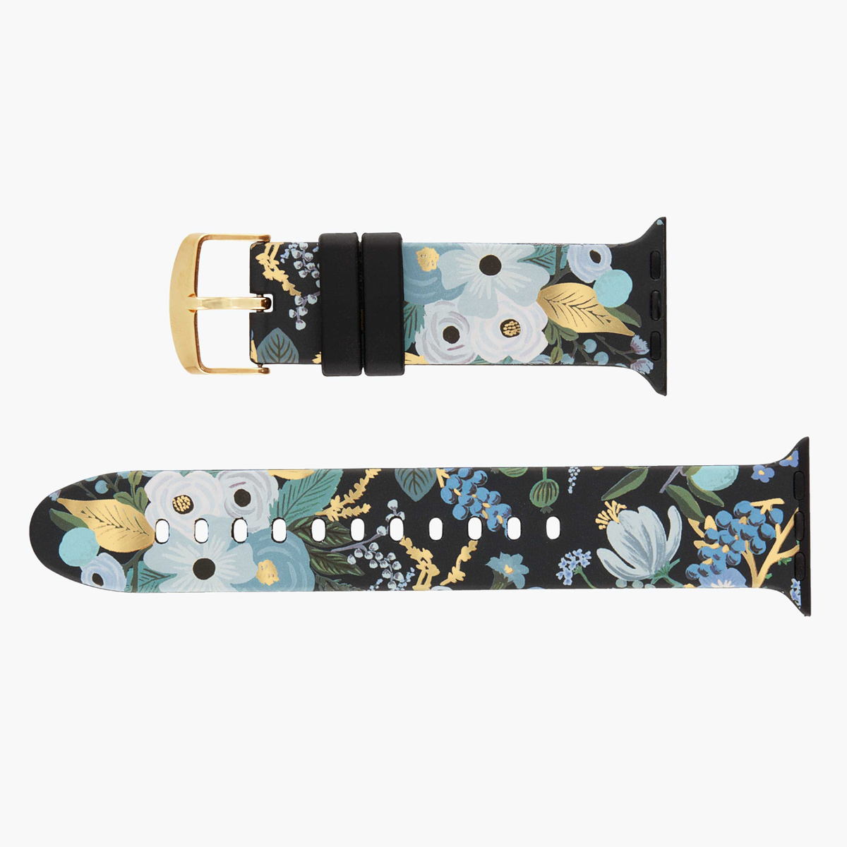 Rifle Paper Co - RP Rifle Paper - Garden Party Blue Apple Watch Band, 38-40mm