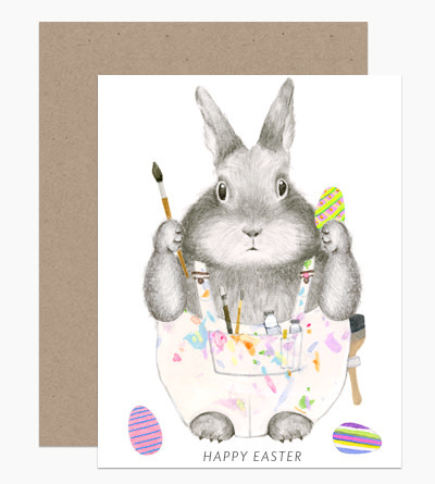 Dear Hancock - DH Easter Egg Painting Card