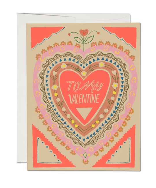 Red Cap Cards - RCC RCCGCVD0012 - To My Valentine