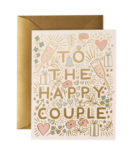 Rifle Paper Co - RP Rifle Paper Co - To the Happy Couple Card
