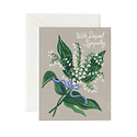 Rifle Paper Co - RP Rifle Paper Co - Lily of the Valley Sympathy
