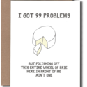 Power and Light Letterpress - PLL Brie Problems Card