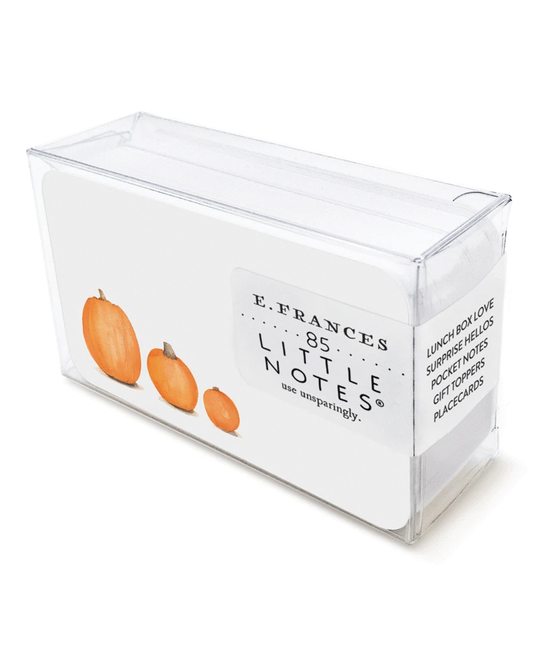E. Frances Paper Studio - EF Pumpkin Little Notes, set of 85