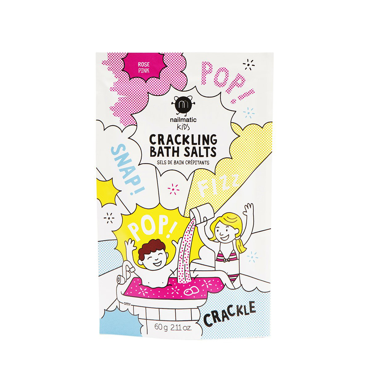 Nailmatic - NAI Nailmatic - Kids Bath Salts in Crackling Pink