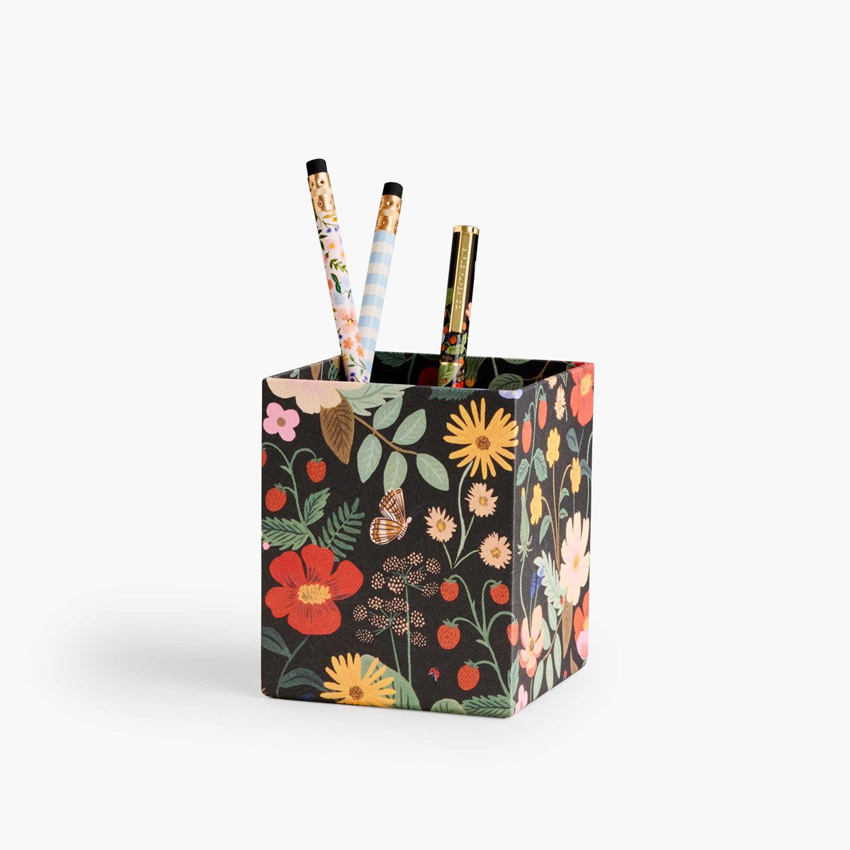 Rifle Paper Co - RP Rifle Paper Co - Strawberry Fields Pencil Cup