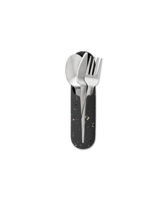 W&P Design - WP WP HG - Utensil Set, Terrazzo Charcoal