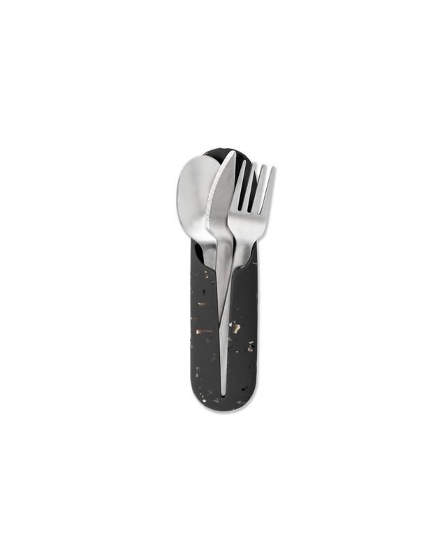 W&P Design - WP WP HG - Utensil Set, Terrazzo Charcoal