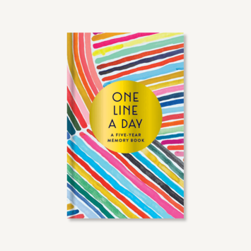 Chronicle Books - CB Rainbow One Line a Day: A Five-Year Memory Book