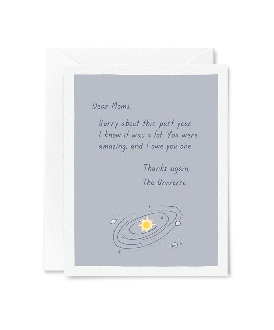 Tiny Hooray - TIH (formerly Little Goat, LG) Dear Moms Quarantine Mother's Day Card