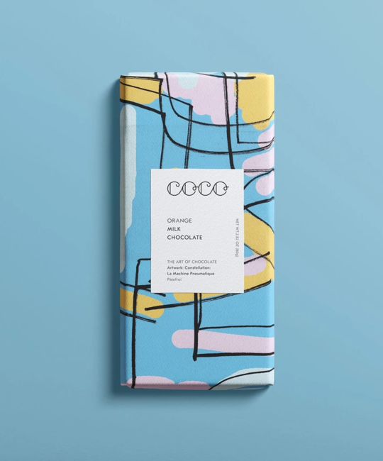 Coco Chocolatier / OTHERLY - COCO Orange Milk Chocolate Bar